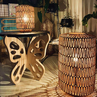 Rattan käsitöölamp