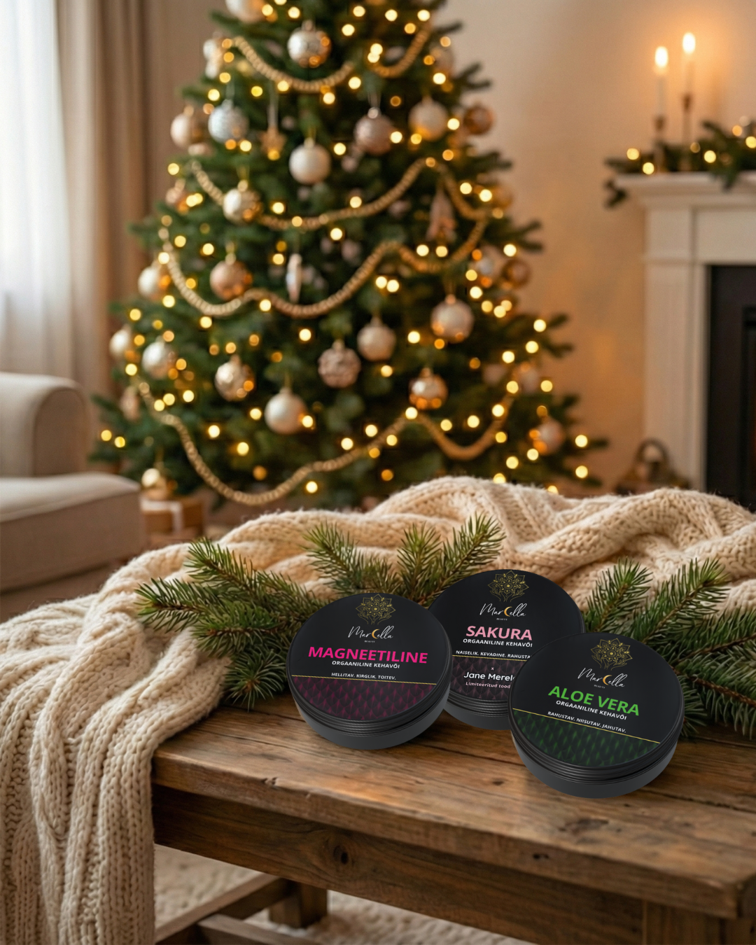 Orgaaniline Kehavõi Trio: Sakura • Magneetiline • Aloe Vera