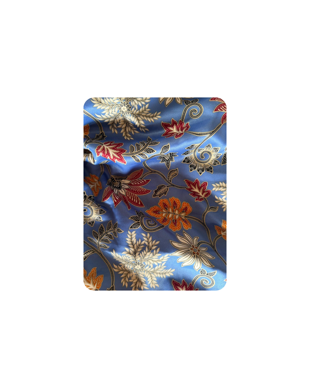 Satiin Kimono - Laluna Sinine