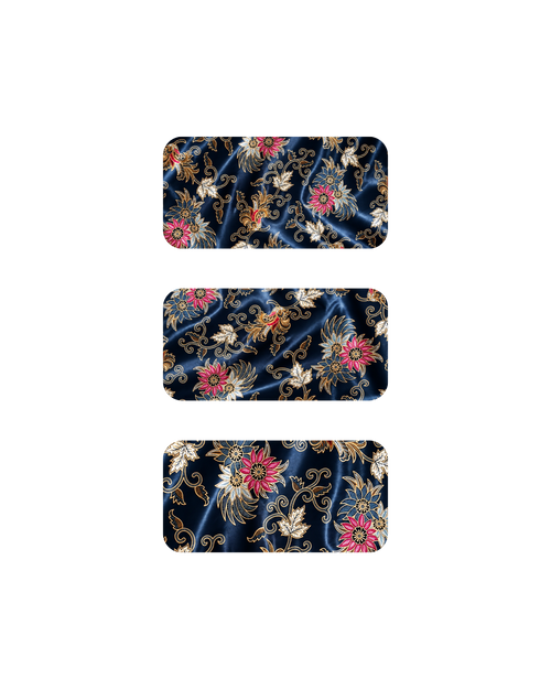 Satiin Kimono – Südaöö Must
