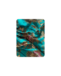 Satiin Kimono - Troopika Roheline