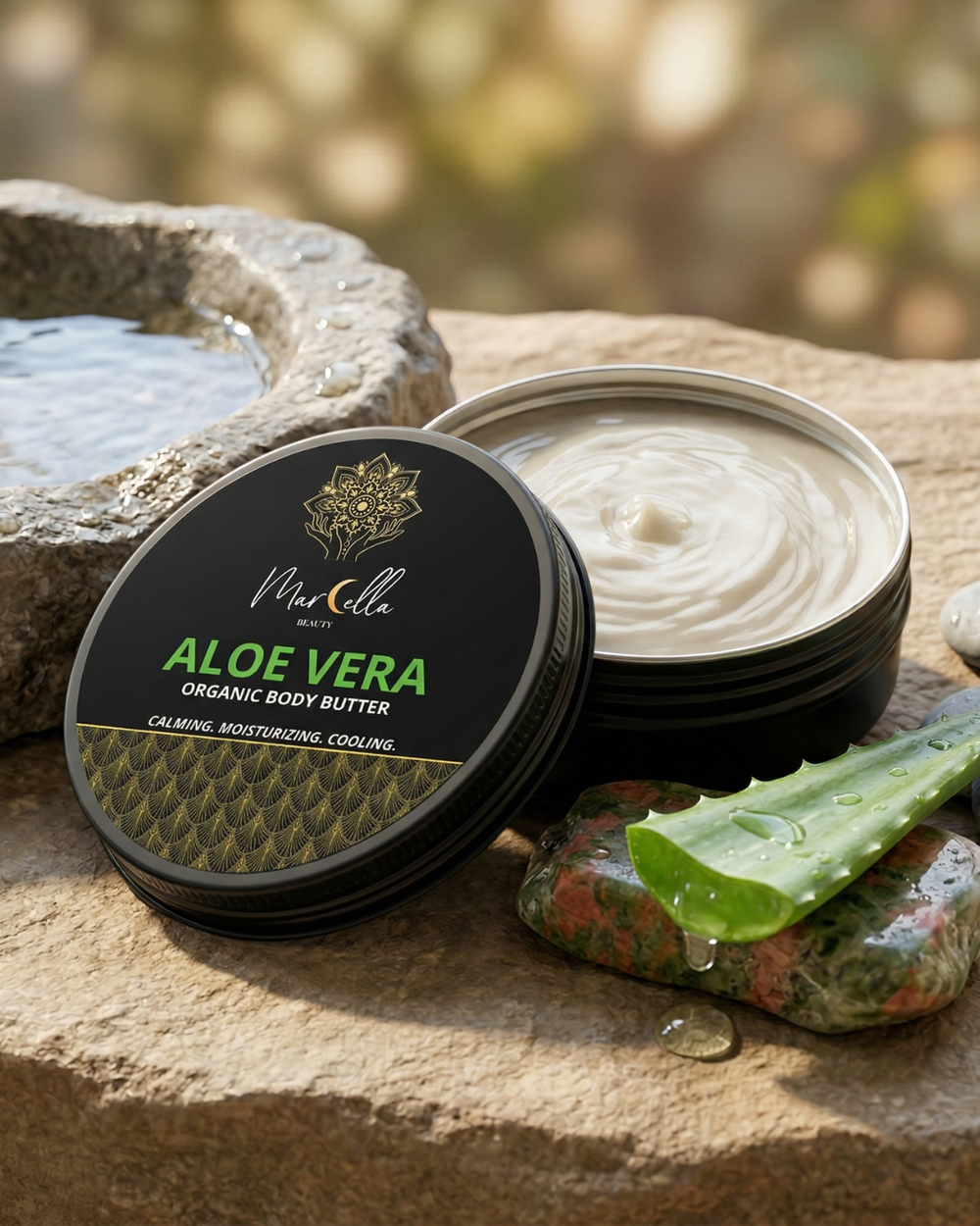 aloe vera bali Organic Body Butter – Aloe Vera – Marcella Bali Beauty