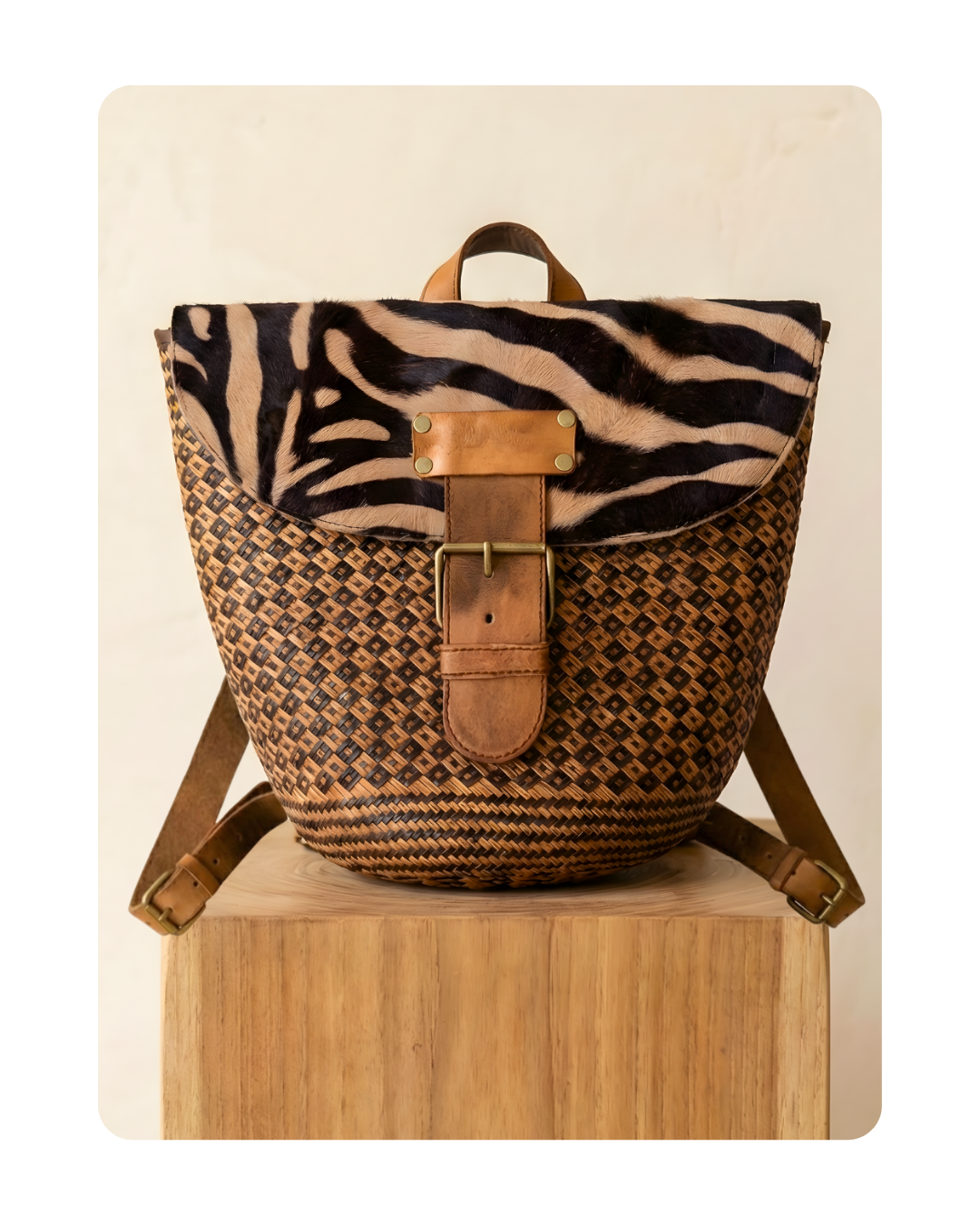 Boho-Tribal Seljakott – Savanna Triibud