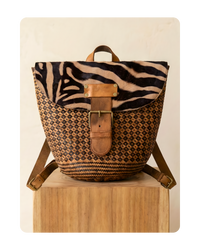 Boho-Tribal Seljakott – Savanna Triibud
