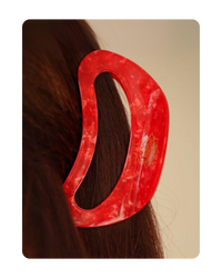 Hair Clip – Strawberry Crystal