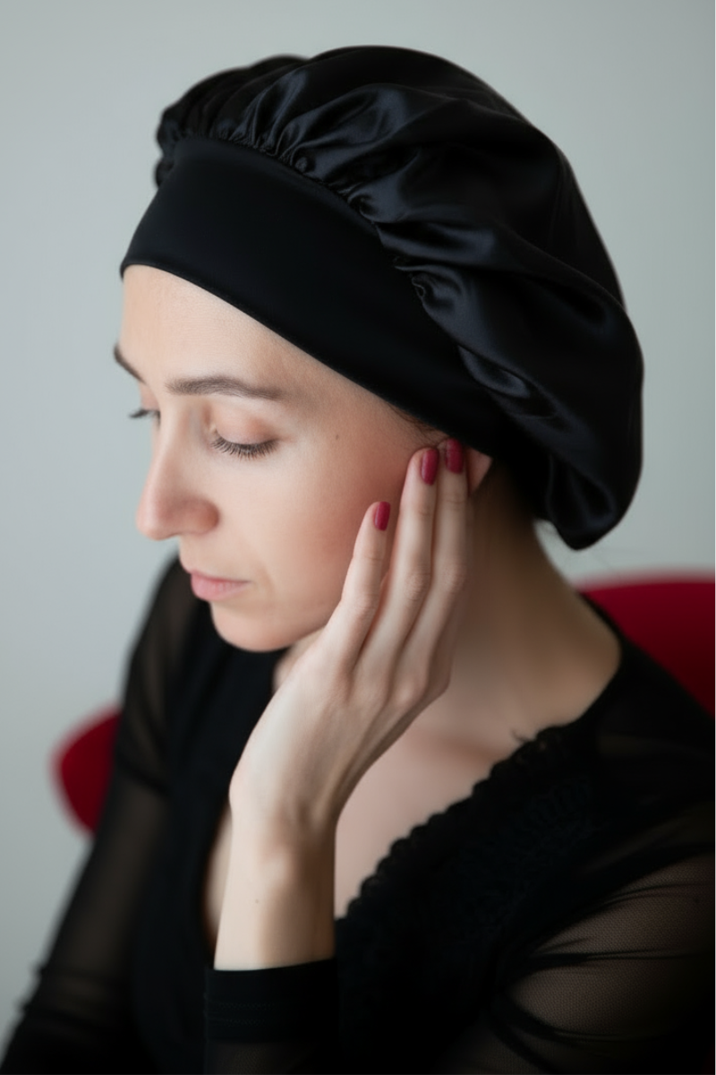 Silky Sleep Cap