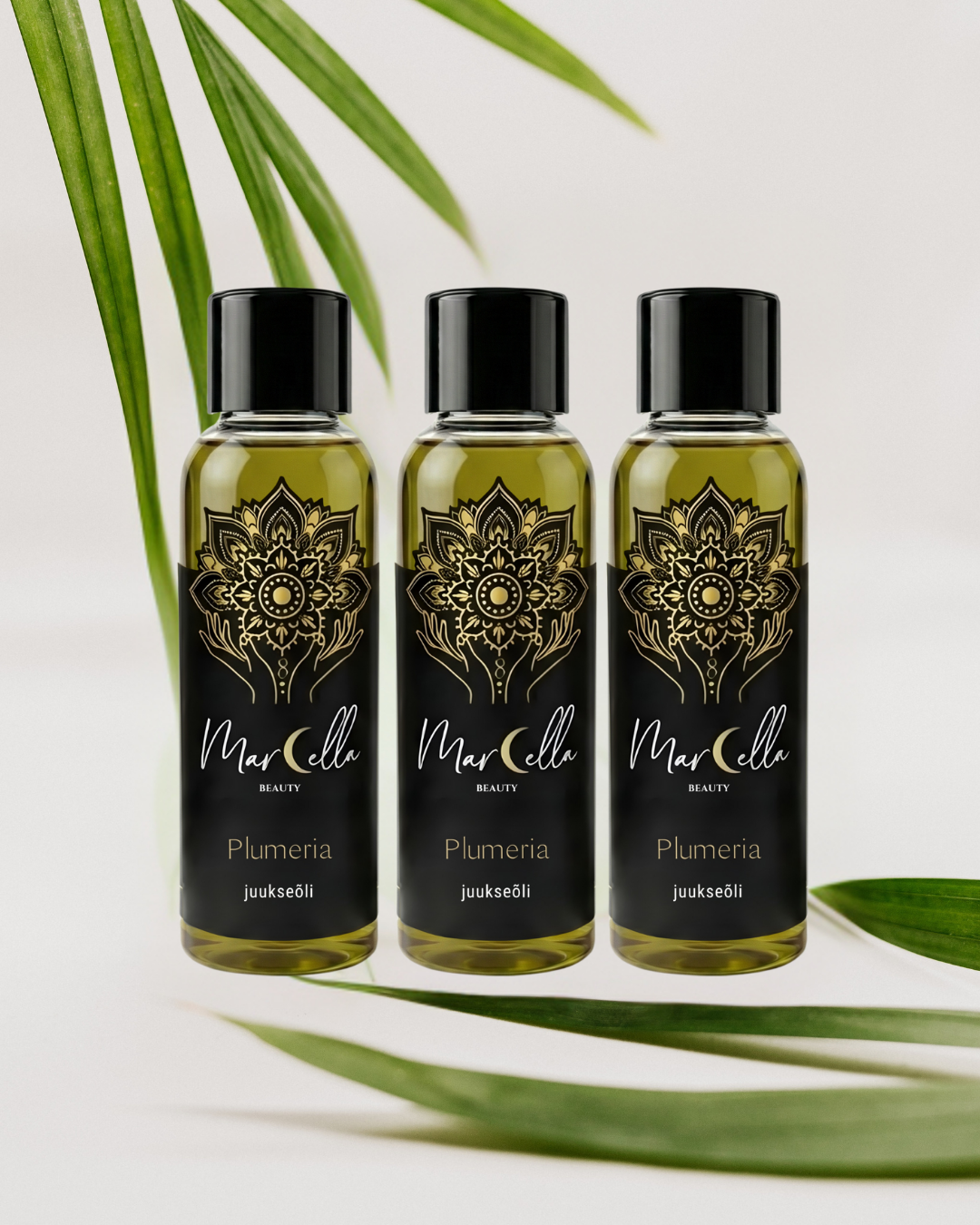 Juukseõli komplekt - 3 tk