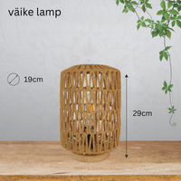 Rattan käsitöölamp